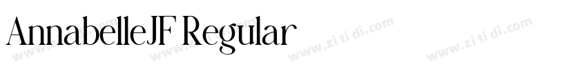 AnnabelleJF Regular字体转换